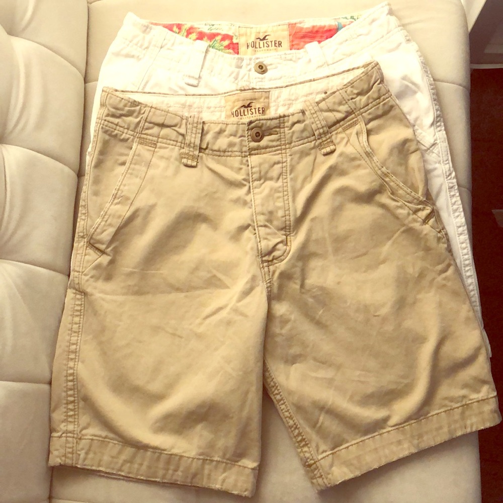 Set of men’s Hollister shorts
